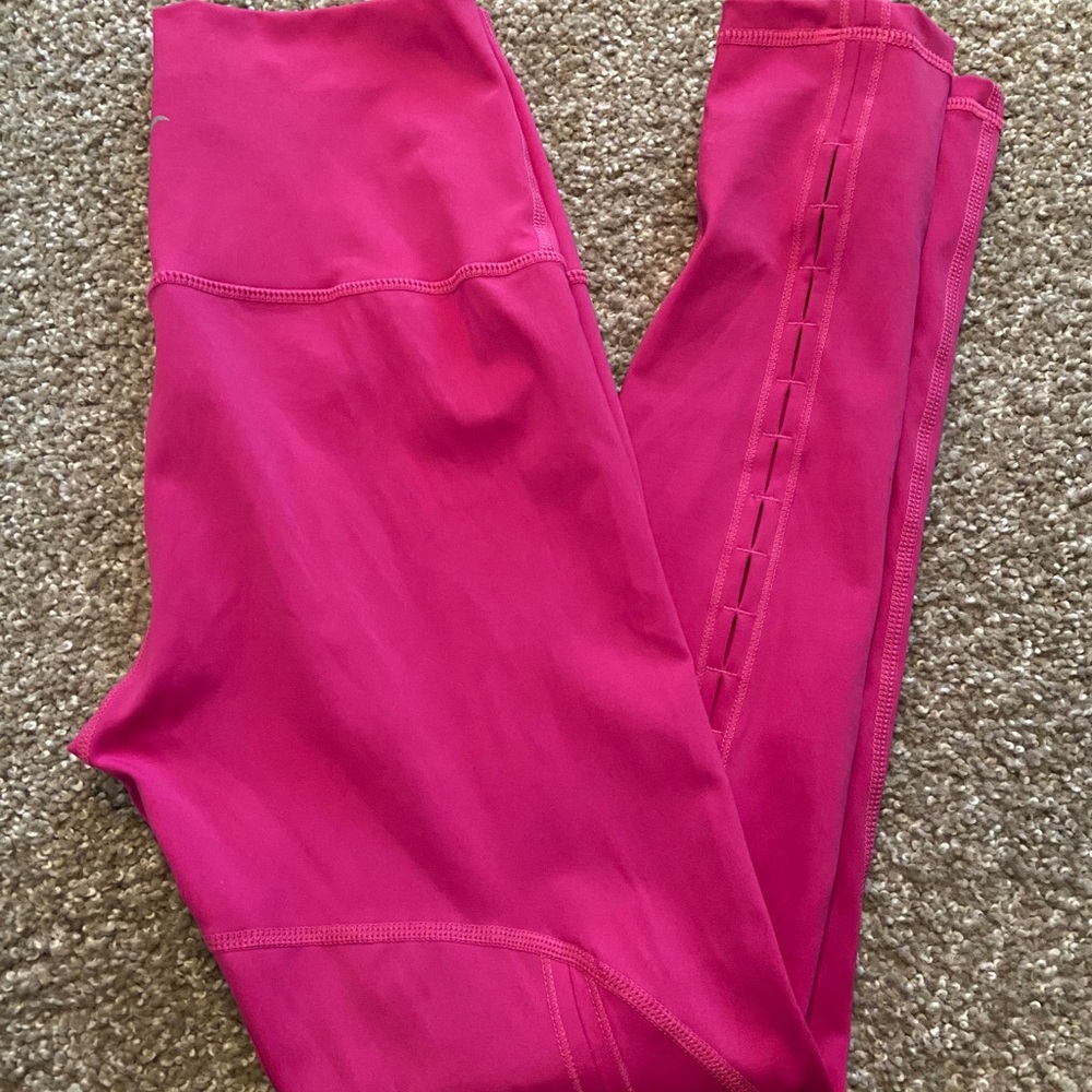 Zyia fuschia 7/8 brilliant leggings
